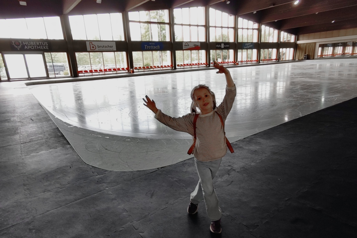 Tagesausflug nach Oberstdorf zum Eiskunstlauf-Training